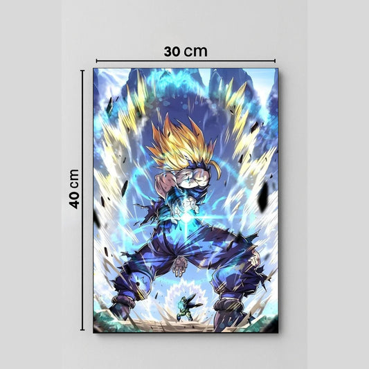 Explosión de Poder Gohan SSJ2 vs Cell